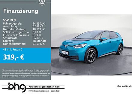 VW ID.3 Volkswagen Performance *HEAD-UP*PANO*KEYLESS*KAMERA*AC