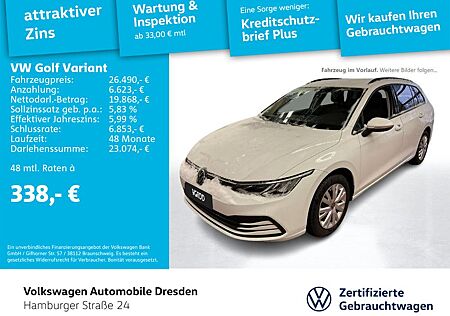VW Golf Volkswagen VIII Variant Life 1.5 eTSI DSG LED KAMERA