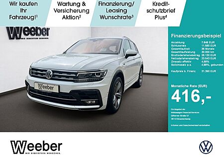 VW Tiguan Volkswagen Highline R-LINE 4Motion AHK NAVI KAMERA D