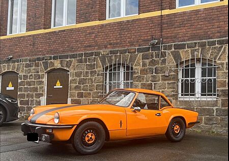 Triumph Spitfire 1500 Bj 1979 Ralley Streifen