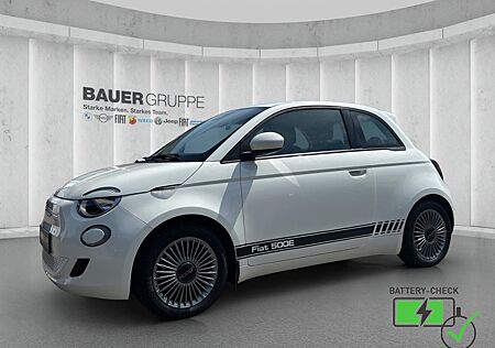 Fiat 500E e Basis Navi Apple CarPlay Android Auto Kli