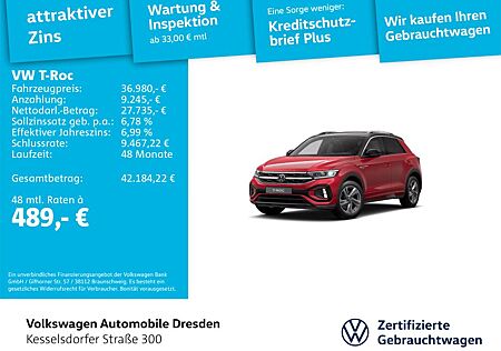 VW T-Roc Volkswagen 2.0 TDI DSG AHZV ACC Kamera LED Navi