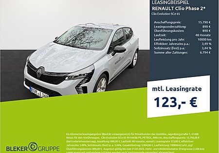 Renault Clio Phase 2 Evolution SCe 65
