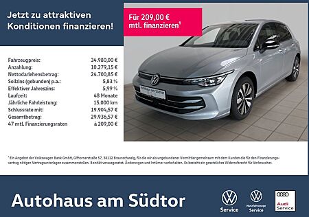 VW Golf Volkswagen VIII GOAL 1.5 eTSI DSG | LED RFK ACC Navi