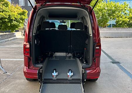 VW Caddy Volkswagen DSG Comfortl.*Rollstuhlrampe*NAV*KAM*150PS