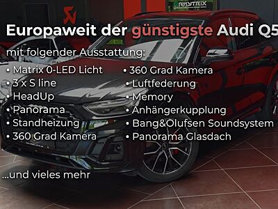 Audi Q5 quat|S line|Matrix|O-LED|Std.Hzg|Air|KeyLess|