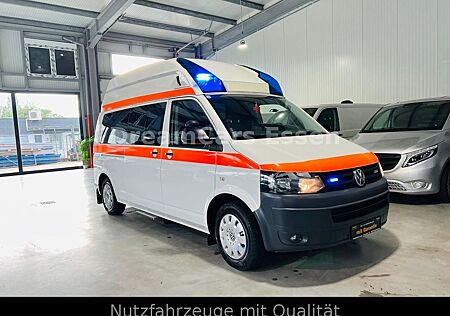 VW T5 Transporter Volkswagen T5 RETTUNGSWAGEN/KRANKENWAGE*L2H2*4Motion*ALLRAD