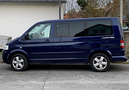 VW T5 Multivan Volkswagen T5 Multivan United, scheckheftgepflegt, 7 Sitze