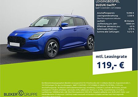 Suzuki Swift COMFORT+ CVT HYBRID