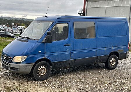 Mercedes-Benz Sprinter 208 CDI *KLIMA*5.SITZER*LANG*KASTEN*AHK