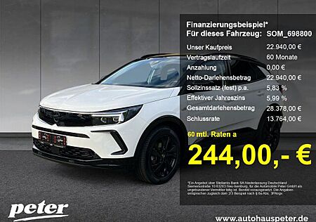 Opel Grandland X Grandland 1.2 Turbo GS Line Klimaautomatik Alcan