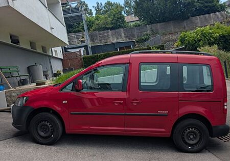 VW Caddy Volkswagen 1,6TDI 75kW Soccer Trendline AHK 1. Hand