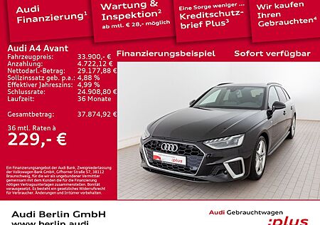 Audi A4 Avant S line 40 TDI S tr. LED RFK PANO NAVI