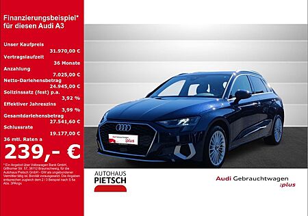 Audi A3 Sportback 35 TFSI advanced AHK SmartInterface