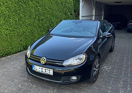 VW Golf Volkswagen 6 DSG Cabrio TÜV neu Xenon Navi Leder