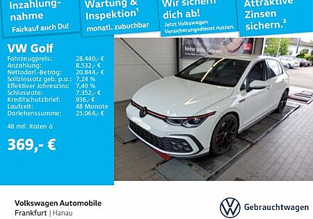 VW Golf Volkswagen VIII GTI 2.0 TSI DSG Navi IQ.LIGHT - LED-M