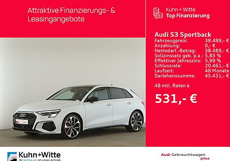 Audi S3 Sportback 2.0 TFSI quattro *Pano*Matrix*B&O*M