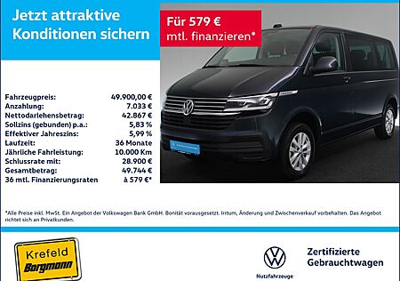 VW T6 Caravelle Volkswagen T6.1 Caravelle 2.0 TDI Comfortline AHK LED ACC