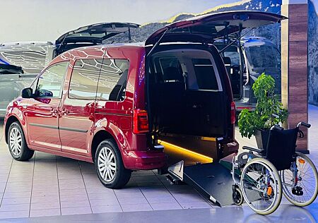 VW Caddy Volkswagen Behindertengerecht-Rampe
