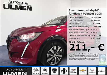 Peugeot e-208 Active Elektromotor LED-Scheinwerfer Radio