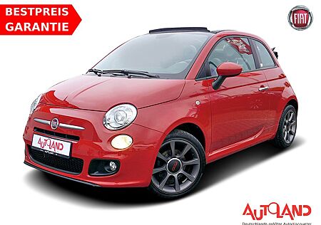 Fiat 500 0.9 TwinAir Xenon Teilleder PDC Klimaaut.