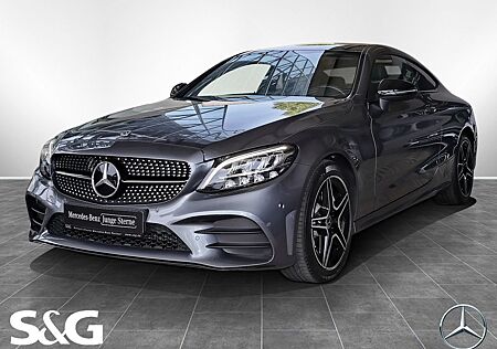 Mercedes-Benz C 220 d Coupé AMG Night+RüKam+Pano+LED+18