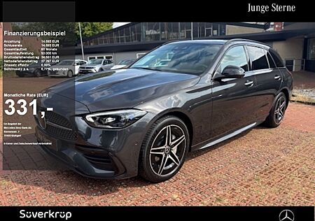 Mercedes-Benz C 300 e T BURM AMG NIGHT DISTR SPUR PANO 360