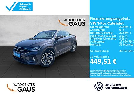 VW T-Roc Volkswagen Cabriolet R-Line 1.5 TSI DSG*LED*ACC*Klima