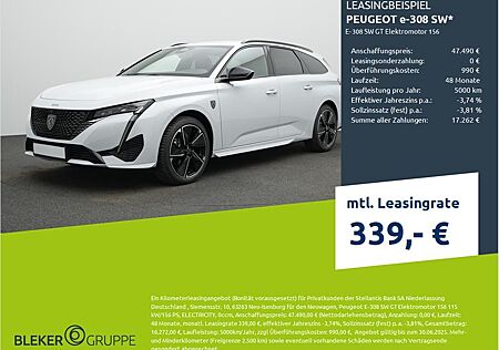 Peugeot 308 e- SW GT Elektromotor 156