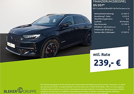 DS Automobiles DS7 Crossback BlueHDi 130 Performance Line+