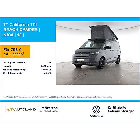 VW T6 California leasen