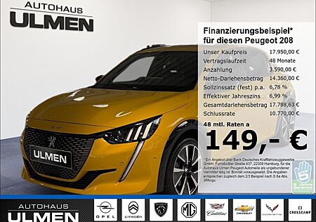 Peugeot 208 e- GT 136 Ambientebeleuchtung Rückfahrkam. A
