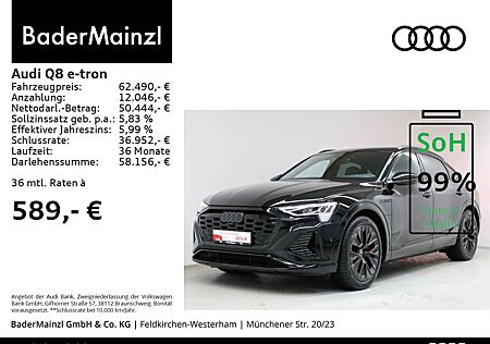 Audi Q8 e-tron Sportback 50 quattro S line Matrix 360