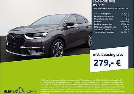 DS Automobiles DS7 Crossback E-Tense 4x4 300 Grand Chic