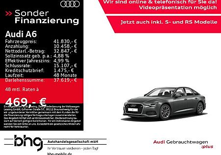 Audi A6 Limousine 45 TDI quattro AHK Kamera Virtual