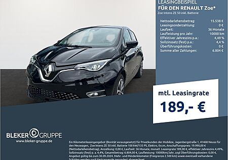 Renault ZOE Intens ZE 50 inkl. Batterie