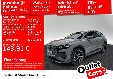 Audi Q4 e-tron 40 S-Line MATRIX SONOS NAVPRO KAM WÄPU