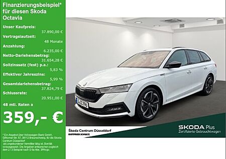 Skoda Octavia Combi Sportline Pano Infotainment-Paket