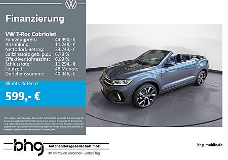 VW T-Roc Volkswagen Cabriolet R-Line 1.5 l TSI OPF 110