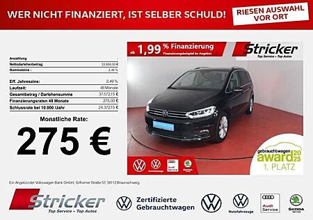 VW Touran Volkswagen Highline 2.0TDI DSG 275,-ohne Anzahlung N