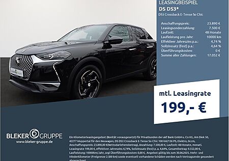 DS Automobiles DS3 Crossback E-Tense So Chic