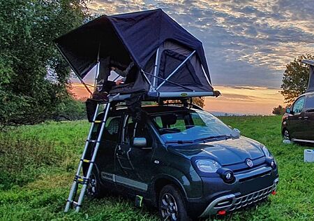 Fiat Panda Cross 4X4 Allrad + Dachzelt und Markise