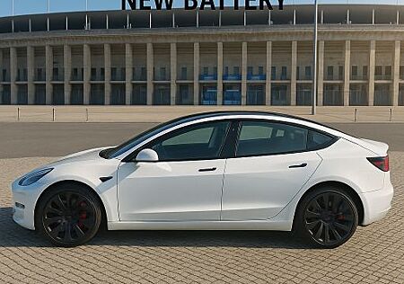 Tesla Model 3 Performance Neue Batterie & Felgen
