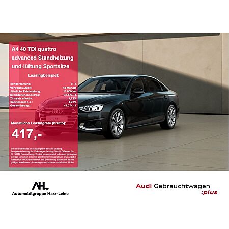 Audi A4 leasen