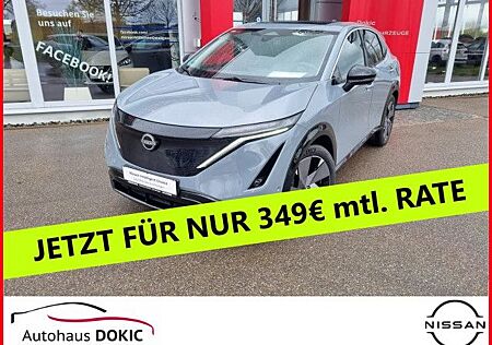 Nissan Ariya Evolve Pack 63kWh/22kW 20"LM Nappa Pano