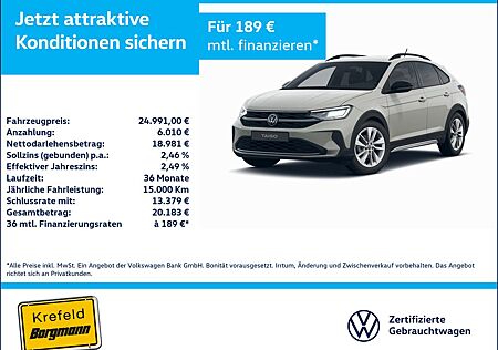VW Taigo Volkswagen 1.0 TSI Goal LED ACC NAVI SHZ PDC KLIMA