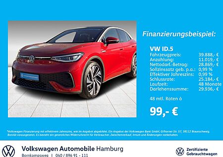 VW ID.5 Volkswagen Pro 203 PS / 77kWh Navi AHK LED Area View
