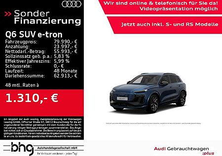 Audi Q6 e-tron Q6 SUV e-tron performance