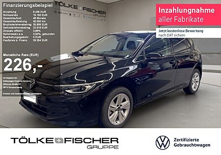 VW Golf Volkswagen VIII 1.5 eTSI 85 kW Life AHK Virtual ACC