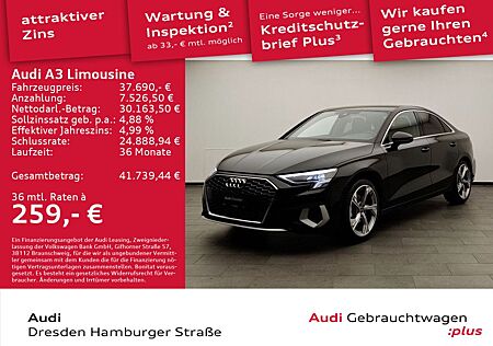 Audi A3 Limousine advanced 35 TFSI UPE 47.679,- €
